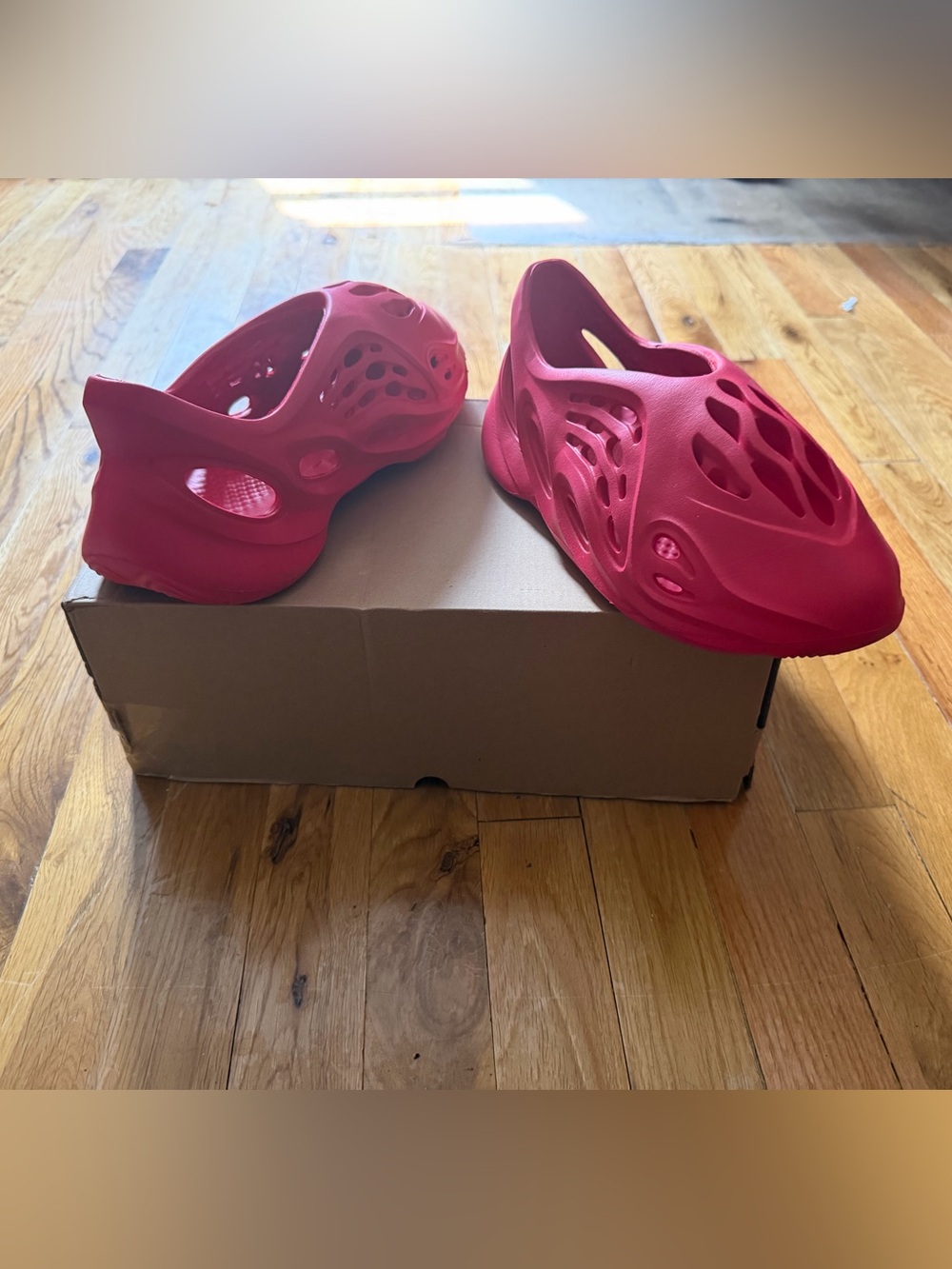 Adidas Yeezy Foam Rnner Vermilion Red